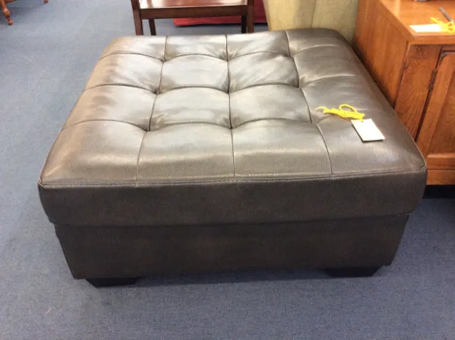 Dark Gray Ottoman