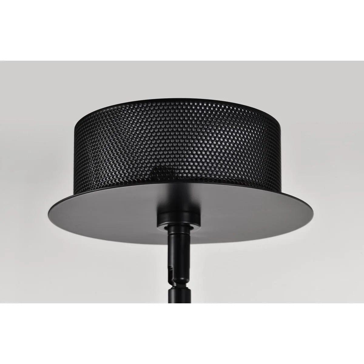 Darrow 24" LED Pendant Light, Matte Black Finish