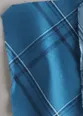 Men Teal Blue Checked Shirt (GBM9003)
