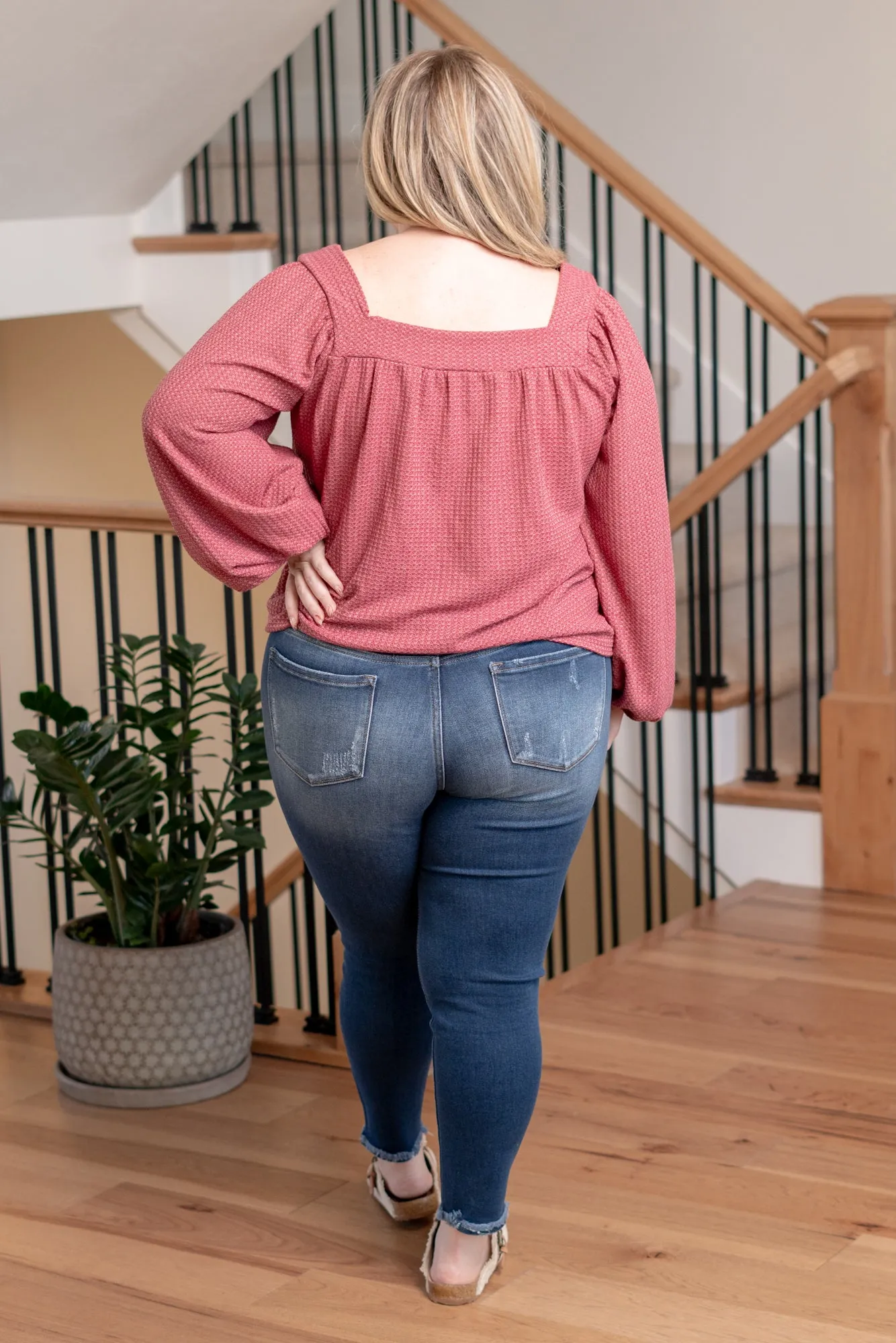 Plus Size Landon Mid Rise Ankle Skinny
