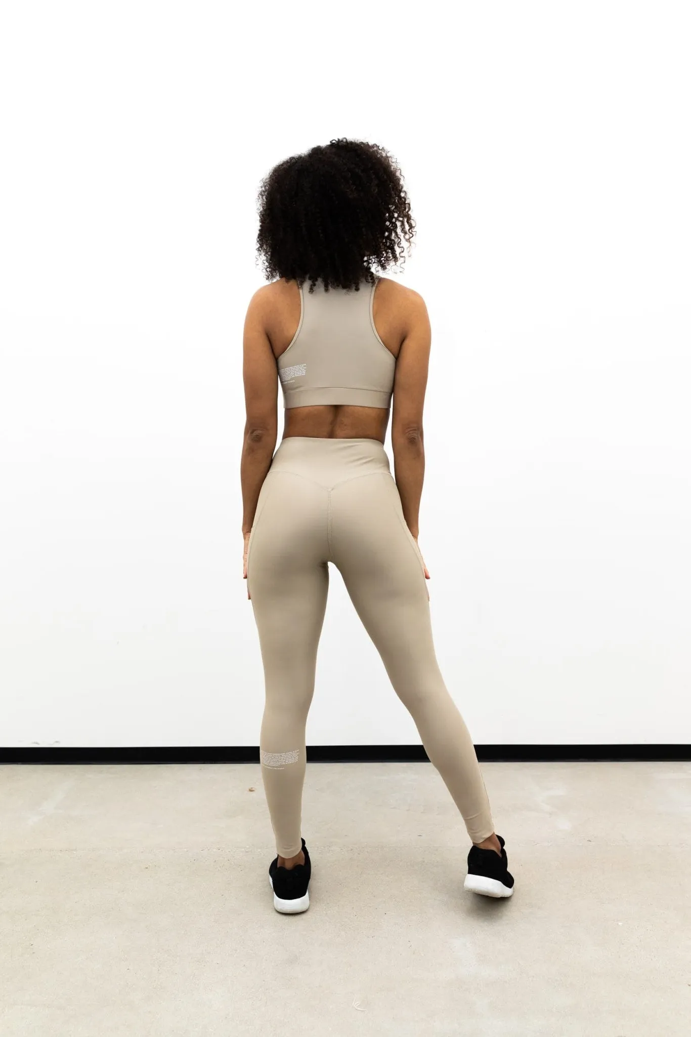 Power High-Waist Leggings Sand