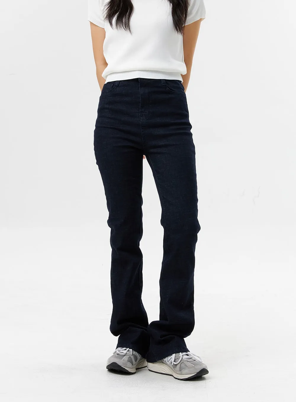 Slim Fit Bootcut Pants OL319
