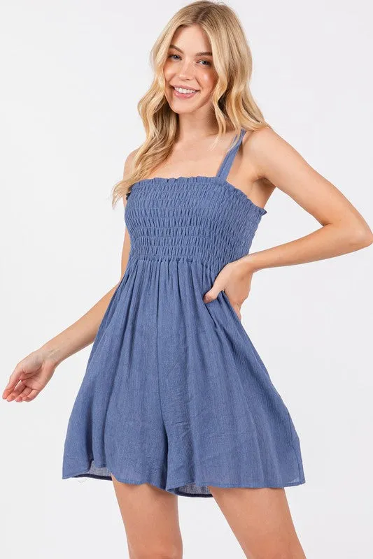 Wide Leg Romper