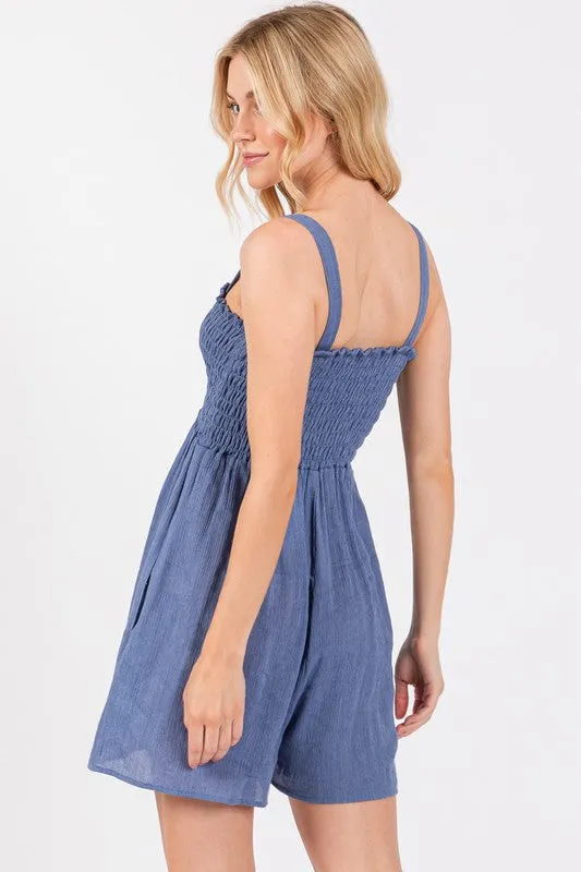 Wide Leg Romper